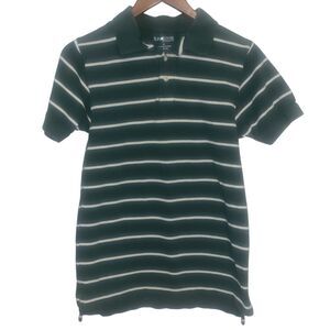 Sun River Striped Green Polo Shirt